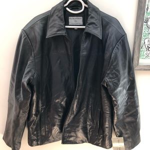 Boston Harbour Men’s Leather Jacket